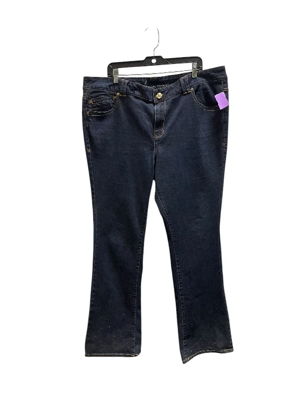 Slim Fit Jeans Boot Cut By Lane Bryant In Denim, Size: 22