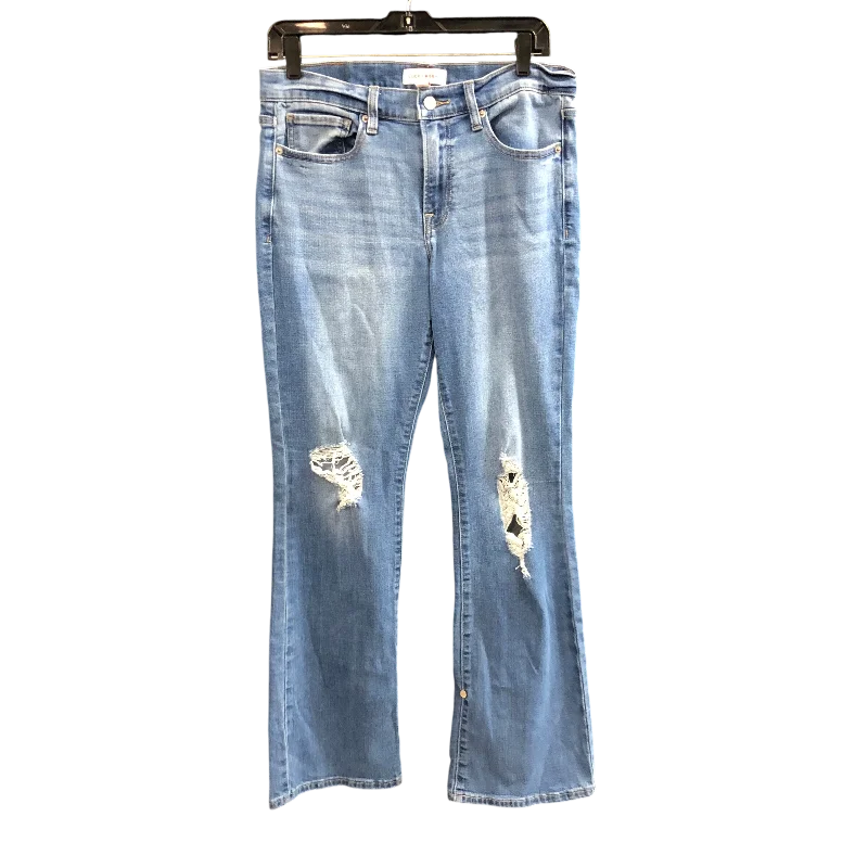 Effortless Outfits Jeans Boot Cut By Lucky Brand In Blue Denim, Size: 10