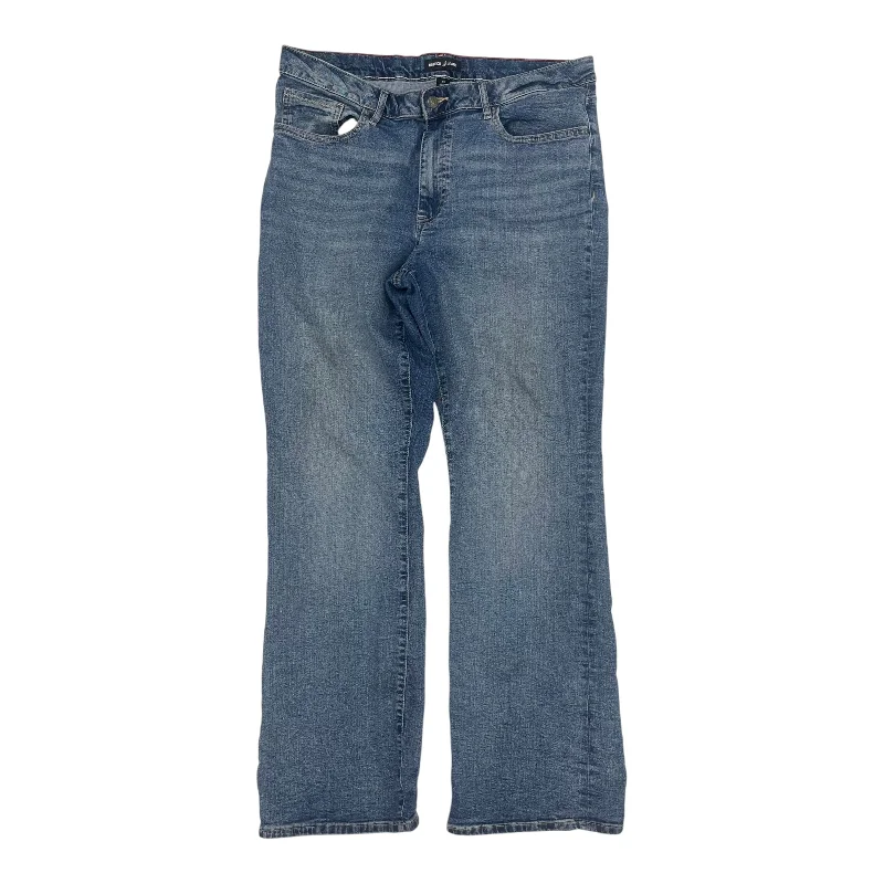 Comfy Chic Wear Jeans Boot Cut By Nautica In Blue Denim, Size:14