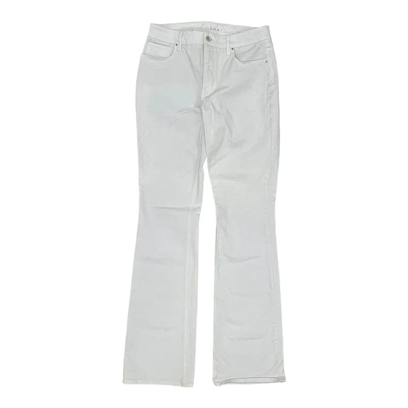Classic Comfort Jeans Boot Cut By White House Black Market In White, Size:8