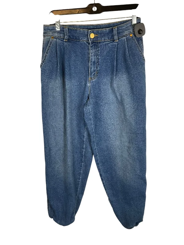 Personalized Series Jeans Designer By Michael Kors In Blue Denim, Size: S