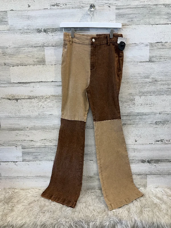 Carefree Jeans Jeggings By Ee Some In Brown, Size: S