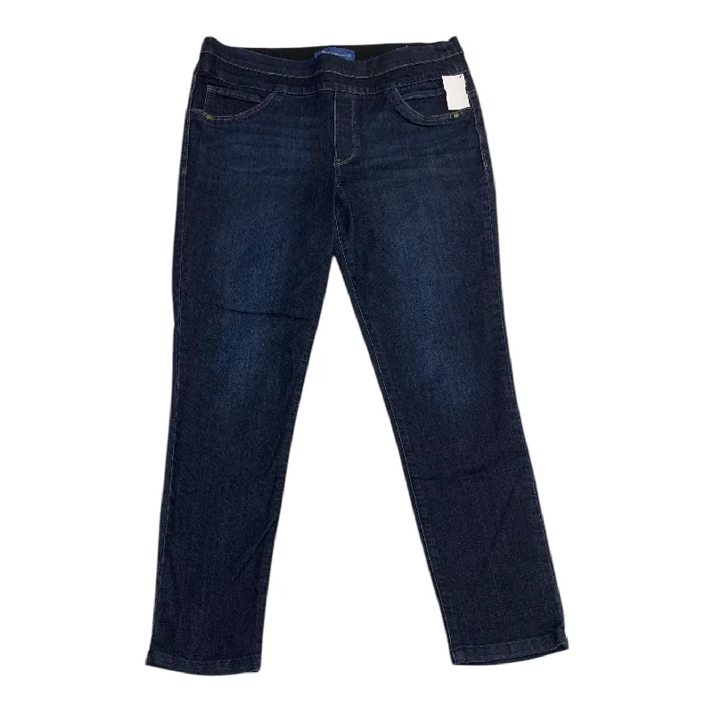 Casual Ease Jeans Skinny By Democracy In Blue Denim, Size: 10