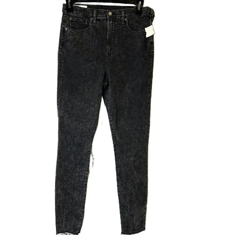 Everyday Style Jeans Skinny By Gap In Black Denim, Size: 12