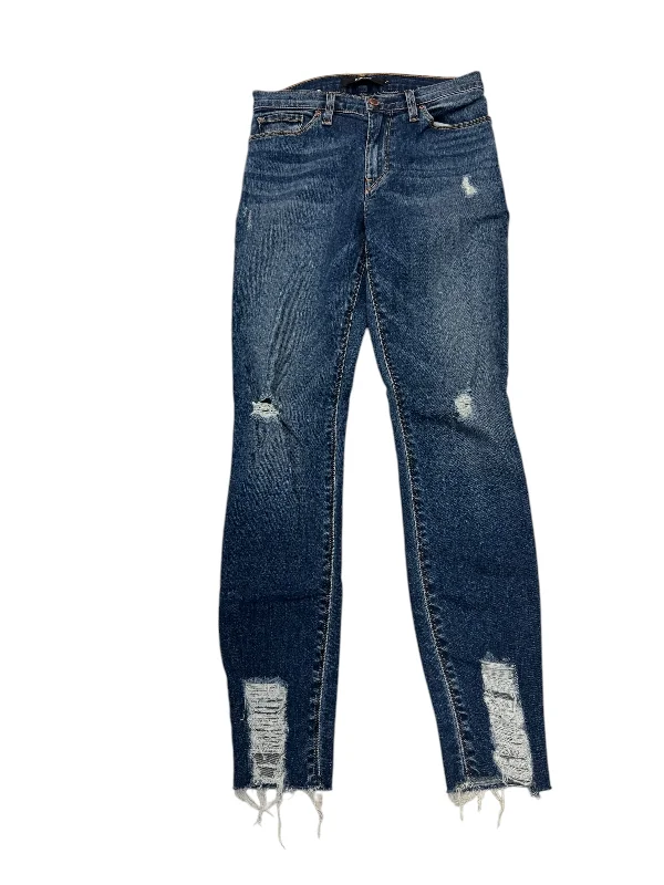 Relaxed Fits Jeans Skinny By Hudson In Blue Denim, Size: 2
