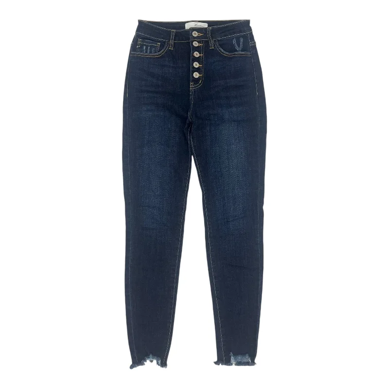 Soft Layers Jeans Skinny By Kancan In Blue Denim, Size:2