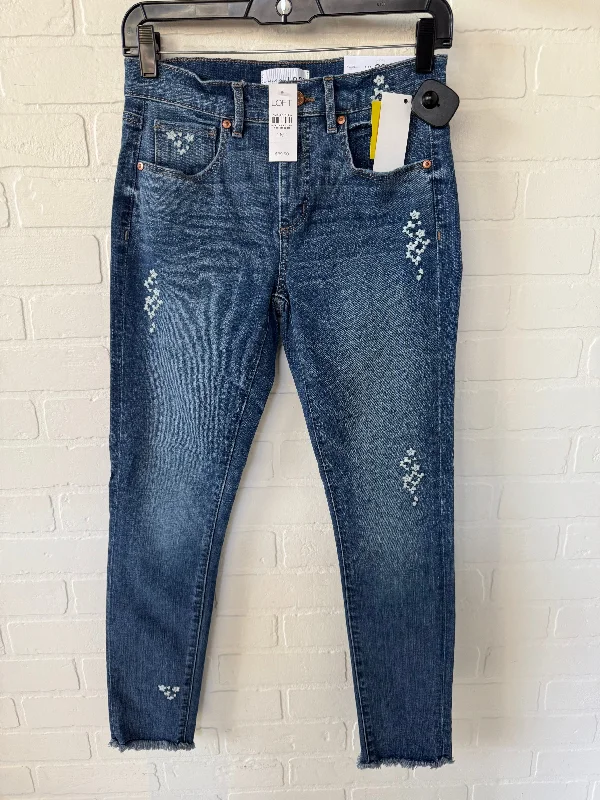 Easy-to-Wear Jeans Skinny By Loft In Blue Denim, Size: 2