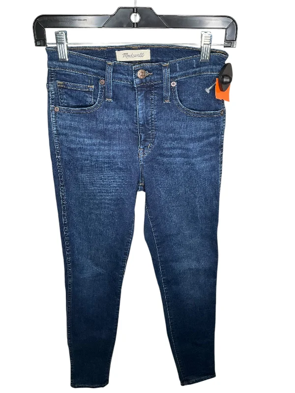 Timeless Outfits Jeans Skinny By Madewell In Blue Denim, Size: 0