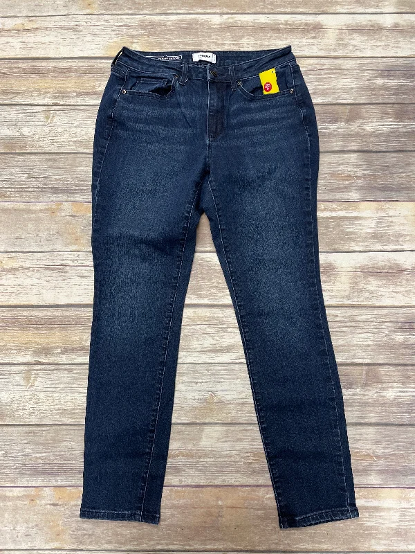 Stylish Ease Jeans Skinny By Sonoma In Blue Denim, Size: 8