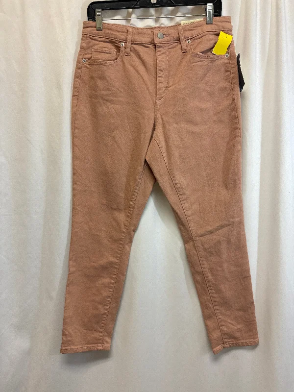Classic Retro Jeans Skinny By Universal Thread In Beige, Size: 8