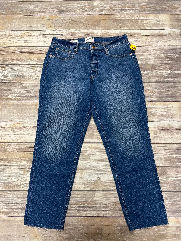Soft Feel Jeans Skinny By Universal Thread In Blue Denim, Size: 14