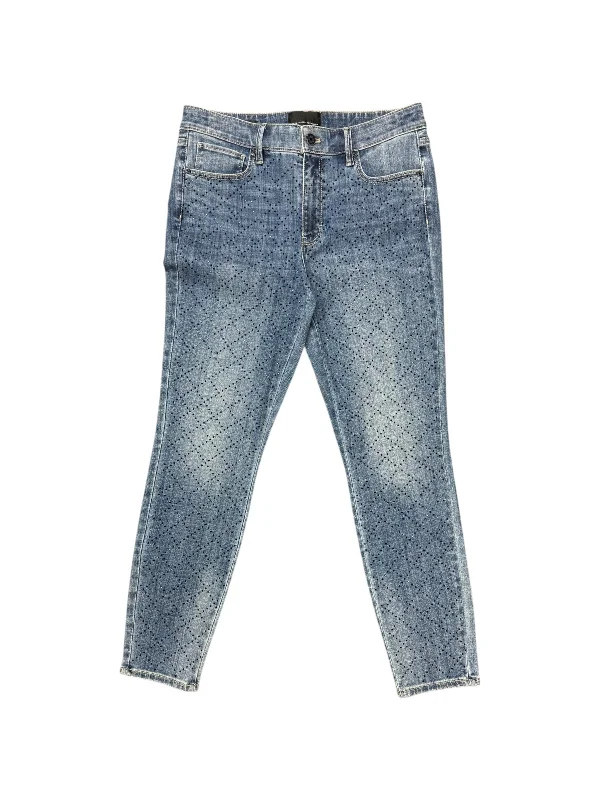 Comfortable And Versatile Jeans Skinny By White House Black Market In Blue Denim, Size: 8