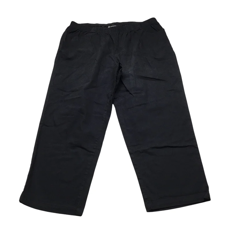 Casual And Versatile Jeans Skinny By Woman Within In Black, Size: 24