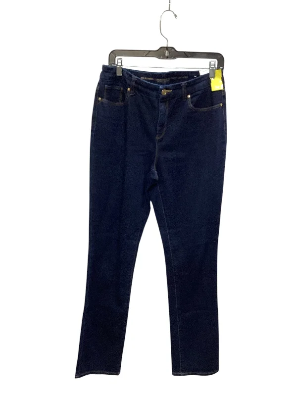 Fresh Comfort Jeans Straight By Chicos In Blue Denim, Size: M