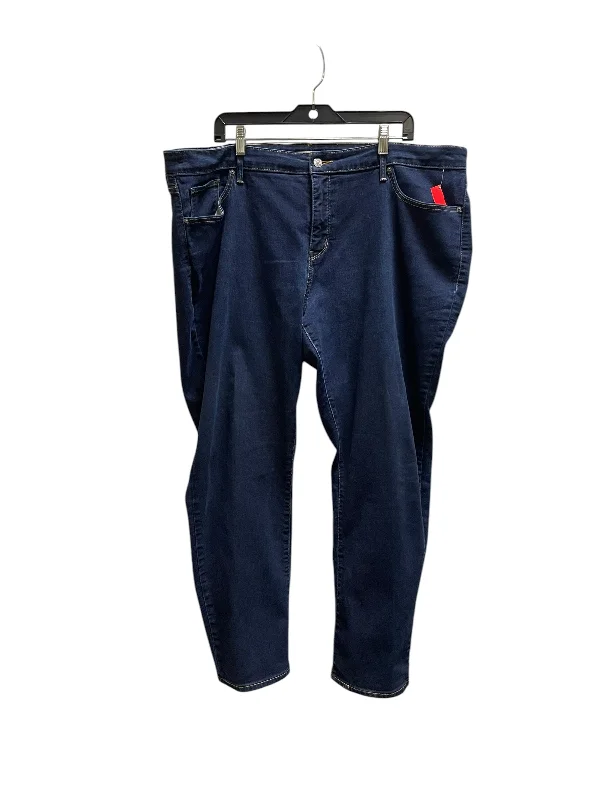 Diamond Series Jeans Straight By Levis In Blue Denim, Size: 24