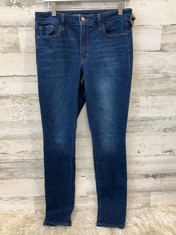 Cozy Fitting Jeans Straight By Old Navy In Blue, Size: 8