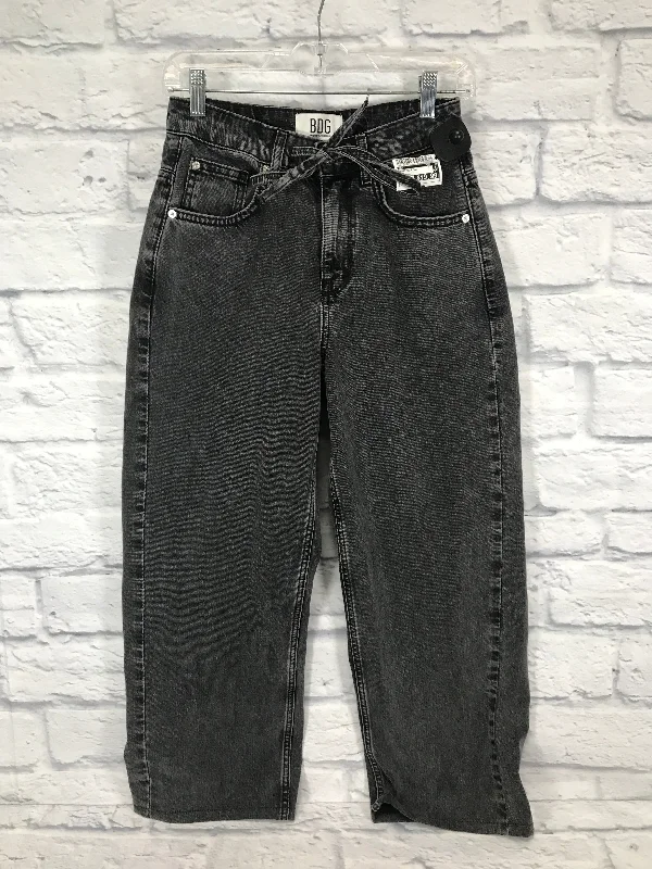 Modern Comfort Wear Jeans Wide Leg By Bdg In Grey, Size: 0