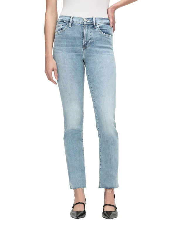 Classic Style Le High Straight Leg Jeans In Colorado