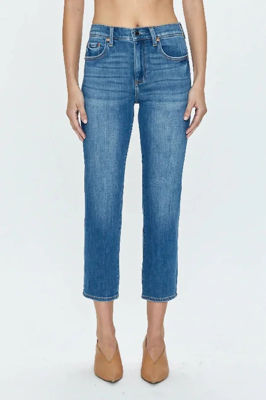 Relaxed Fashion Monroe High Rise Slim Cigarette Jean In Indio