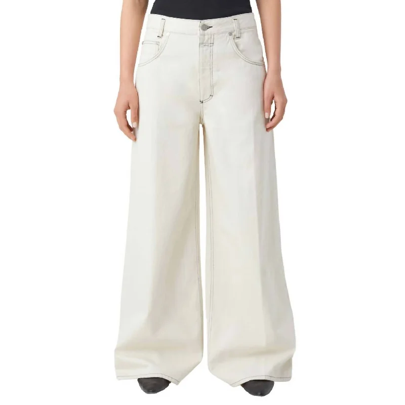 Soft Comfort Morus Jeans In Ivory