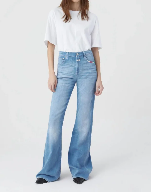 French Retro Rawlin Jeans In Blue