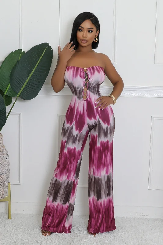 High-end Customization Hit Your Line Jumpsuit