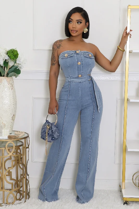 Youthful Hot Girl Walk Jumpsuit