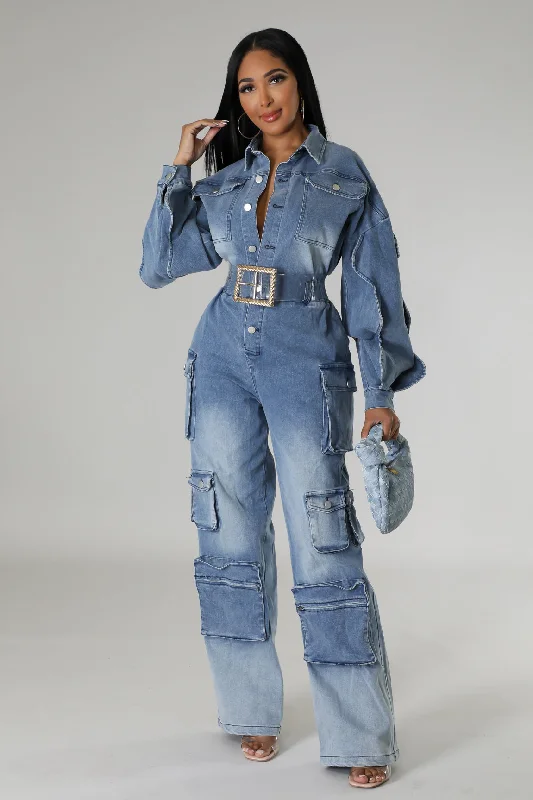 High-end Sense Famously Valid Jumpsuit