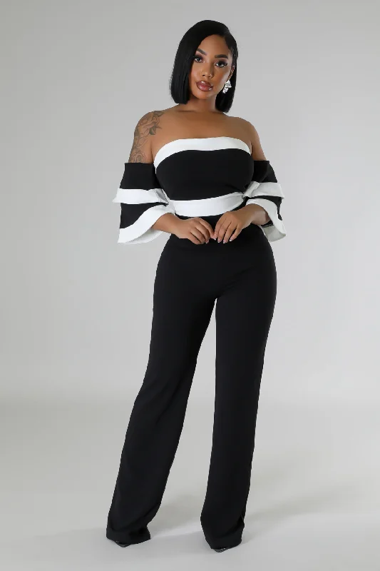 Retro Fashion Elegant Affair Jumpsuit