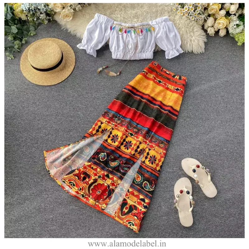 Celebrity Style Bohemian Tasseled Coords