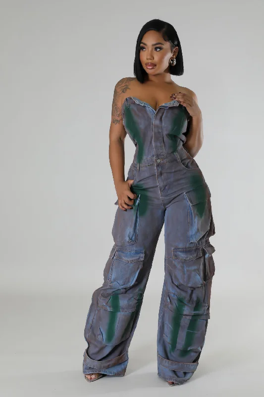 Exquisite Fabrics Fading Away Jumpsuit