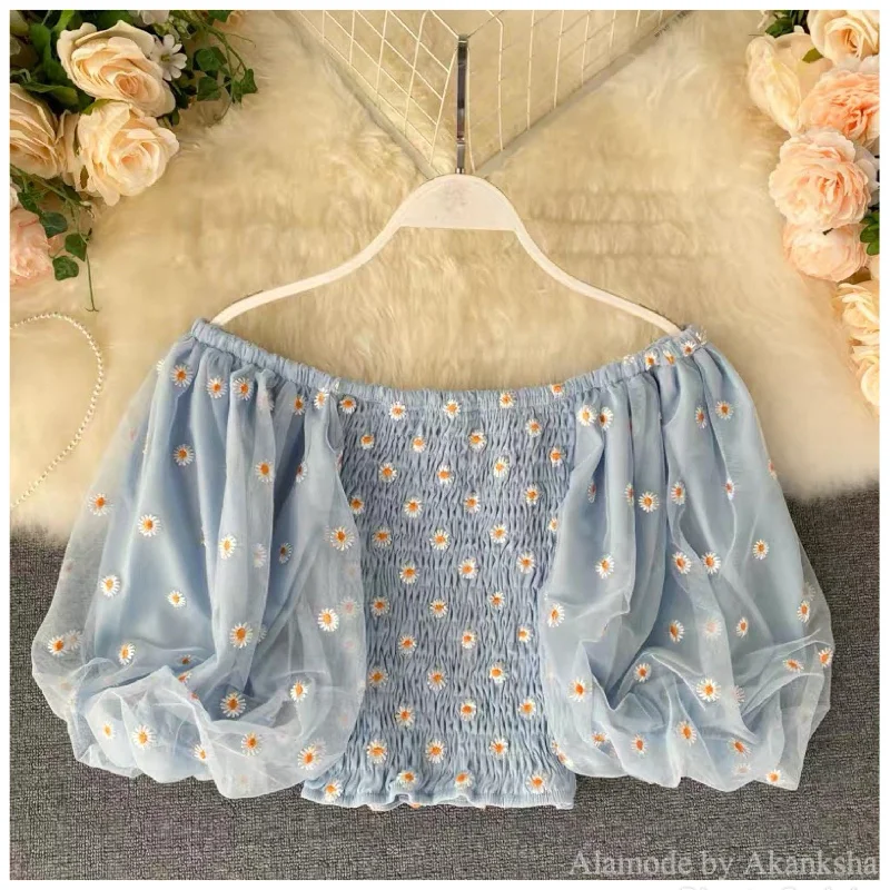 Relaxed Clothing Felix Embroidered Top