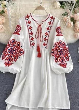 Effortless Elegance Marley Embroidered Summer Dress