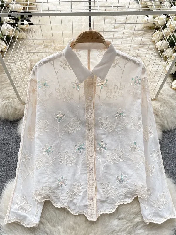 Luxury And Elegant Milo Embroidered Cotton Shirt