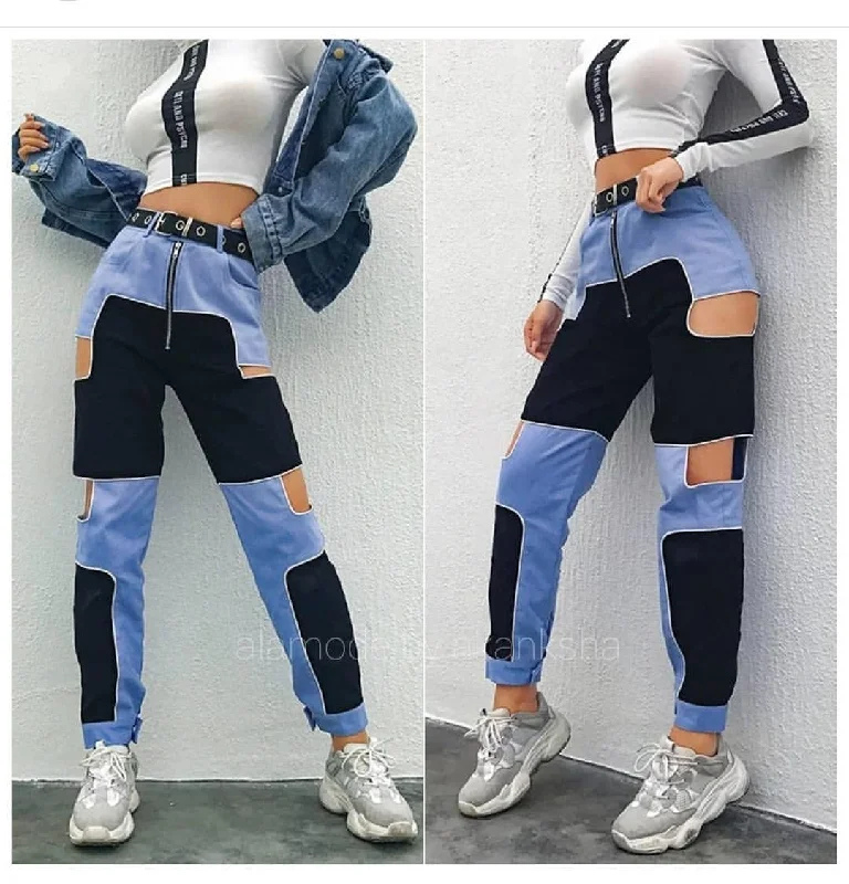 Dressing Tips Patchwork joggers