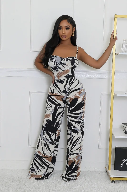 British Style Take Over Control Jumpsuit
