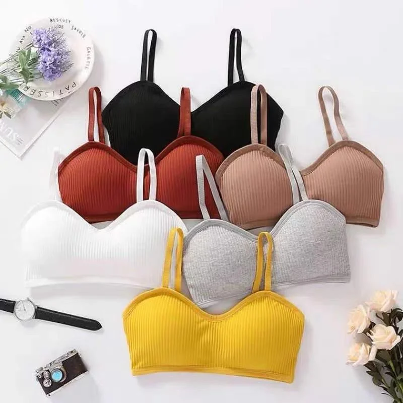 Summer Comfort Vinyl Bralettes (Removable Pads)
