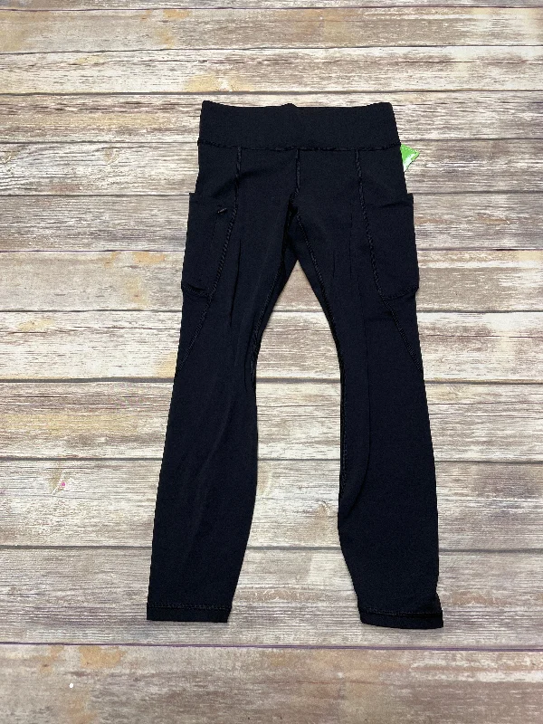 Trendy And Casual Black Athletic Leggings Athleta, Size S
