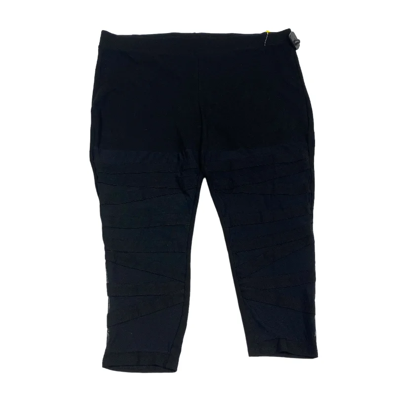 Preview New Products Black Athletic Leggings Torrid, Size 4x