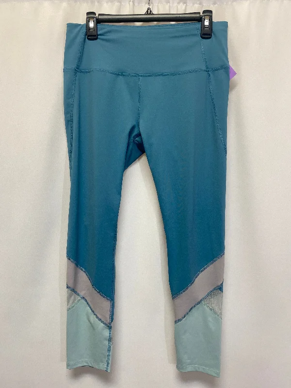 Urban Sense Blue Athletic Leggings Apana, Size L