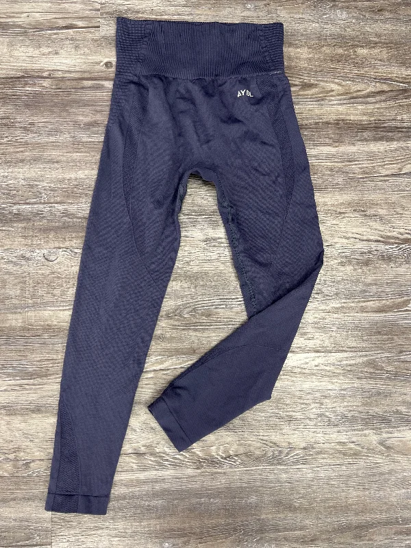 Classic Items Blue Athletic Leggings Cmc, Size S