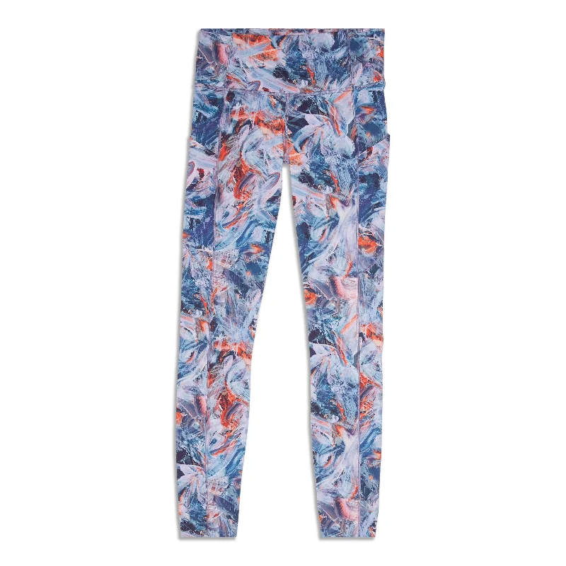 Smart Comfort Wear Fast And Free Fabric High-Rise Tight - Resale