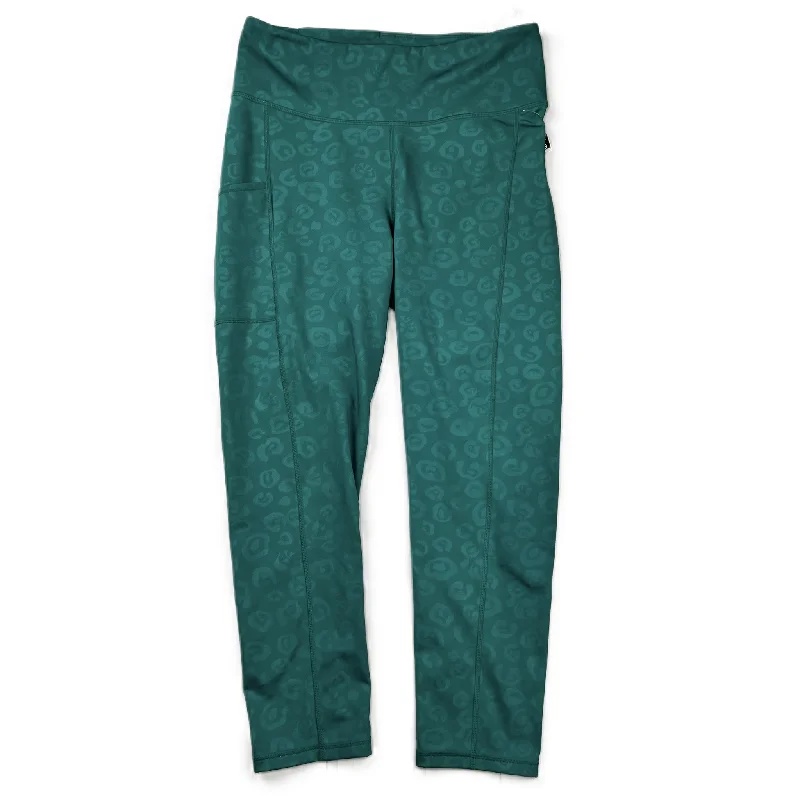 Sports And Leisure Green Athletic Leggings By Lilly Pulitzer, Size: L