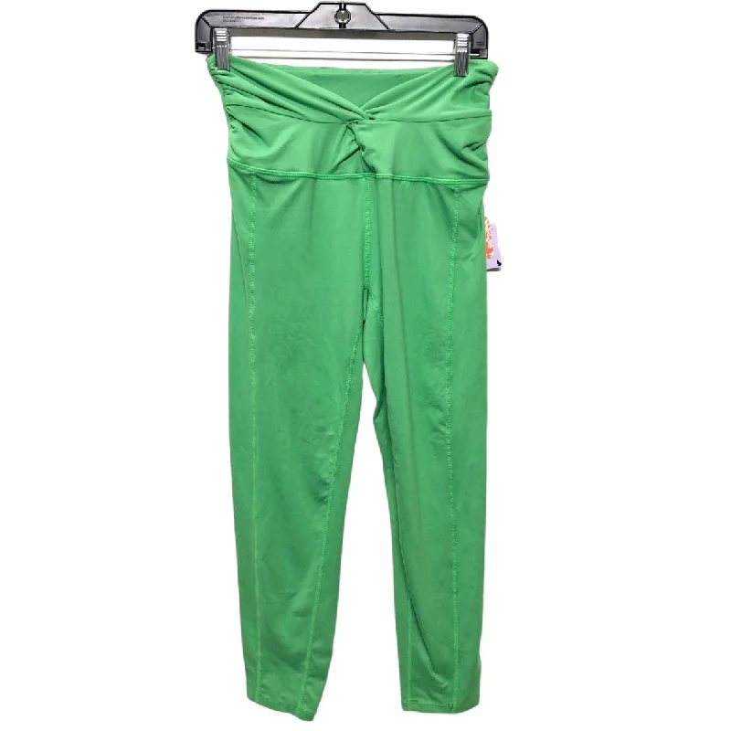 Personalized Wear Green Athletic Leggings Free People, Size M