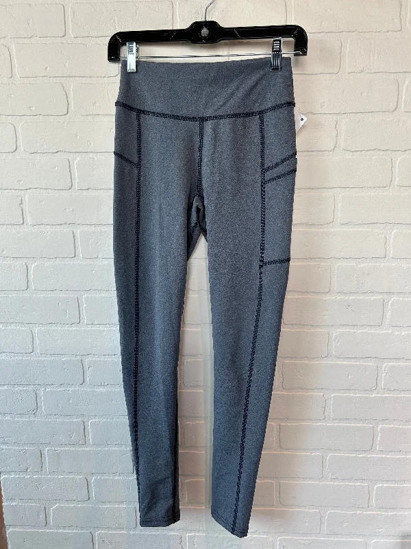 Versatile Items Grey Athletic Leggings Simms, Size 4