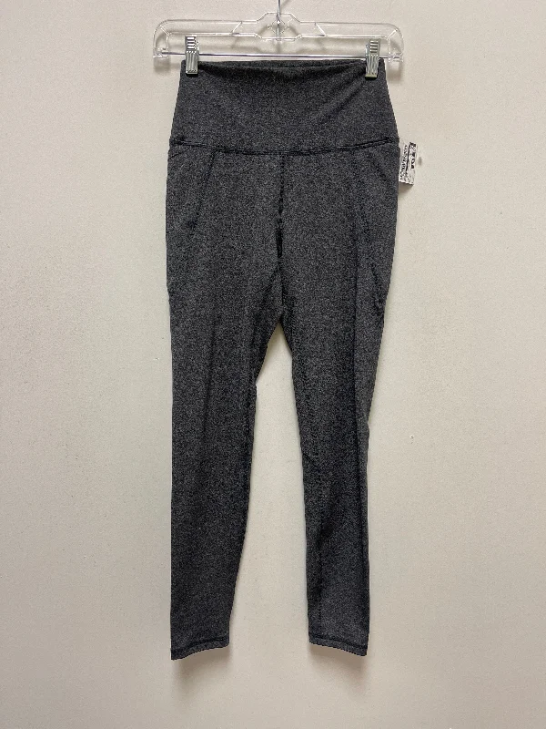 Exquisite Tailoring Grey Athletic Leggings Mono B, Size S