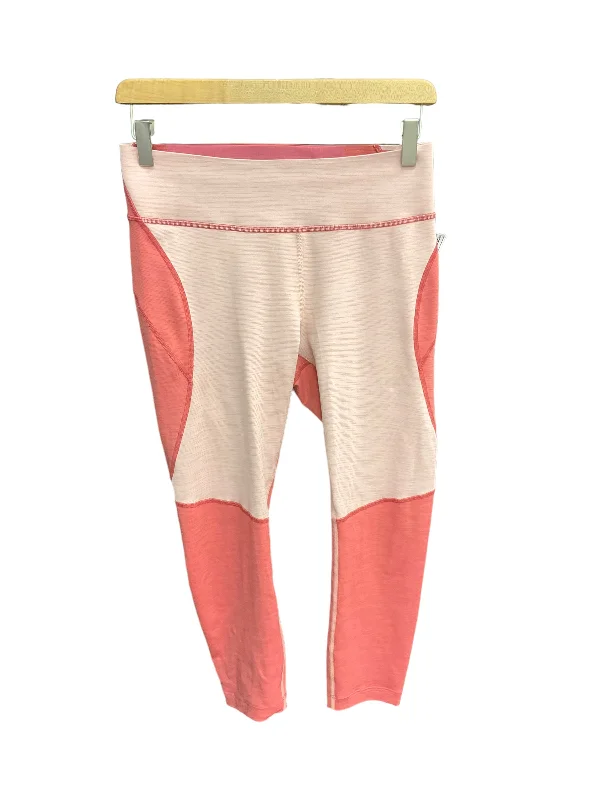 All-Day Outfits Pink Athletic Leggings Outdoor Voices, Size M
