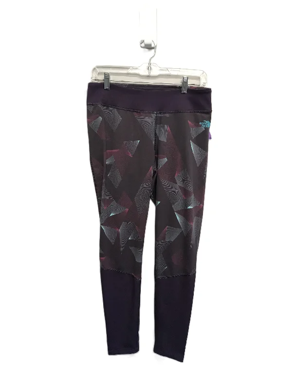 Light Fit Purple Athletic Leggings By The North Face, Size: L
