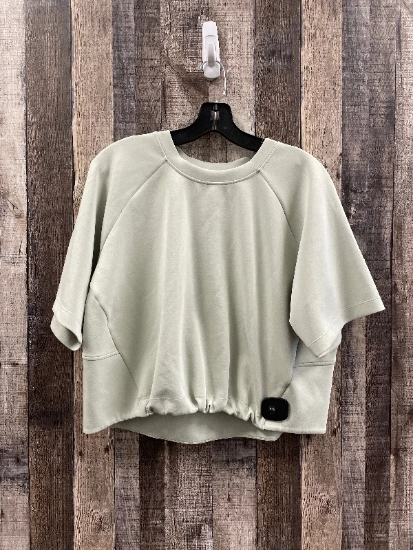 Dynamic Fashion Athletic Top Short Sleeve By Flx In Green, Size: M