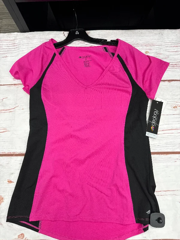 Relaxed Chic Athletic Top Short Sleeve By Ideology In Hot Pink, Size: M